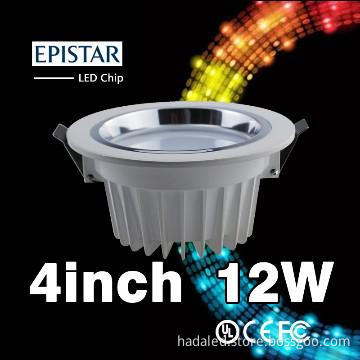 12w led downlight for ceiling with EPISTAR led chip